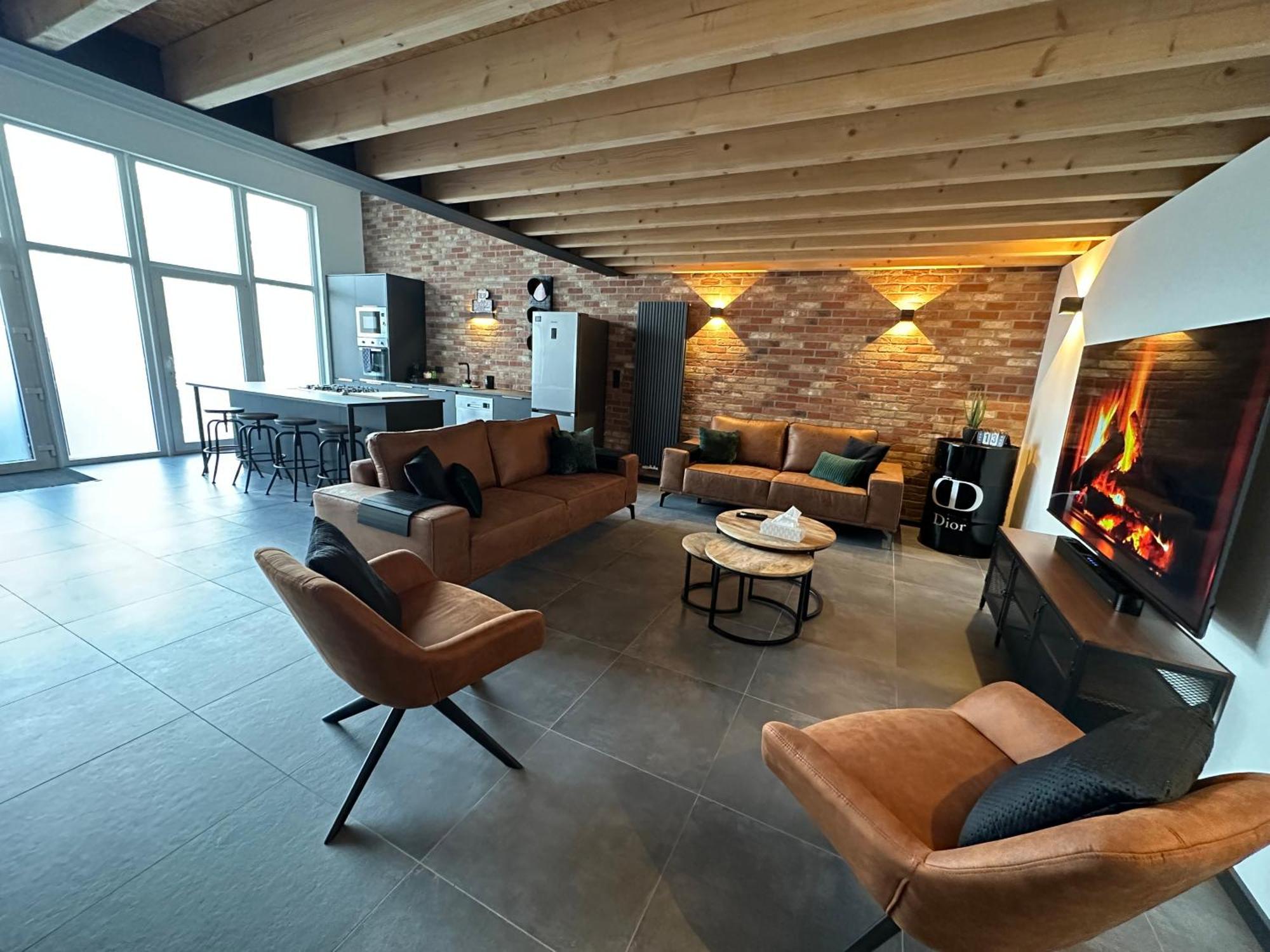 Lfa - 171 - Superbe Loft Avec Sauna Flemalle-Grande Ngoại thất bức ảnh